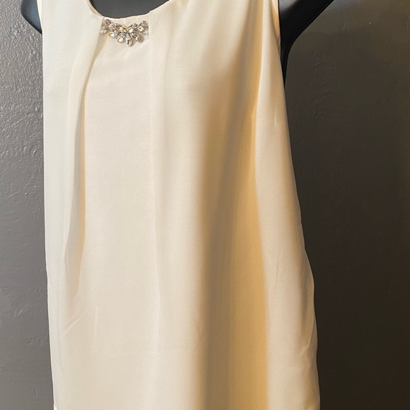 NY Collection sleeveless chiffon blouse - Picture 5 of 14